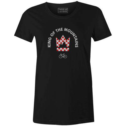 King of the Mountains Women'sReigedesign - THREAD+SPOKE | MTB APPAREL | ROAD BIKING T-SHIRTS | BICYCLE T SHIRTS |
