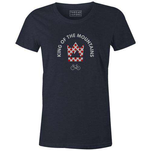 King of the Mountains Women'sReigedesign - THREAD+SPOKE | MTB APPAREL | ROAD BIKING T-SHIRTS | BICYCLE T SHIRTS |