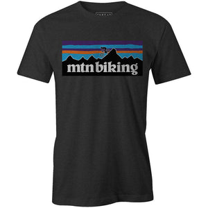 Men's T-shirt - Mtn Biking Patagonia