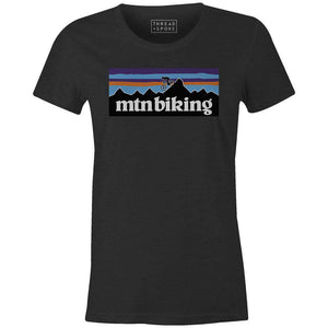 Women's T-shirt - Mtn Biking Patagonia