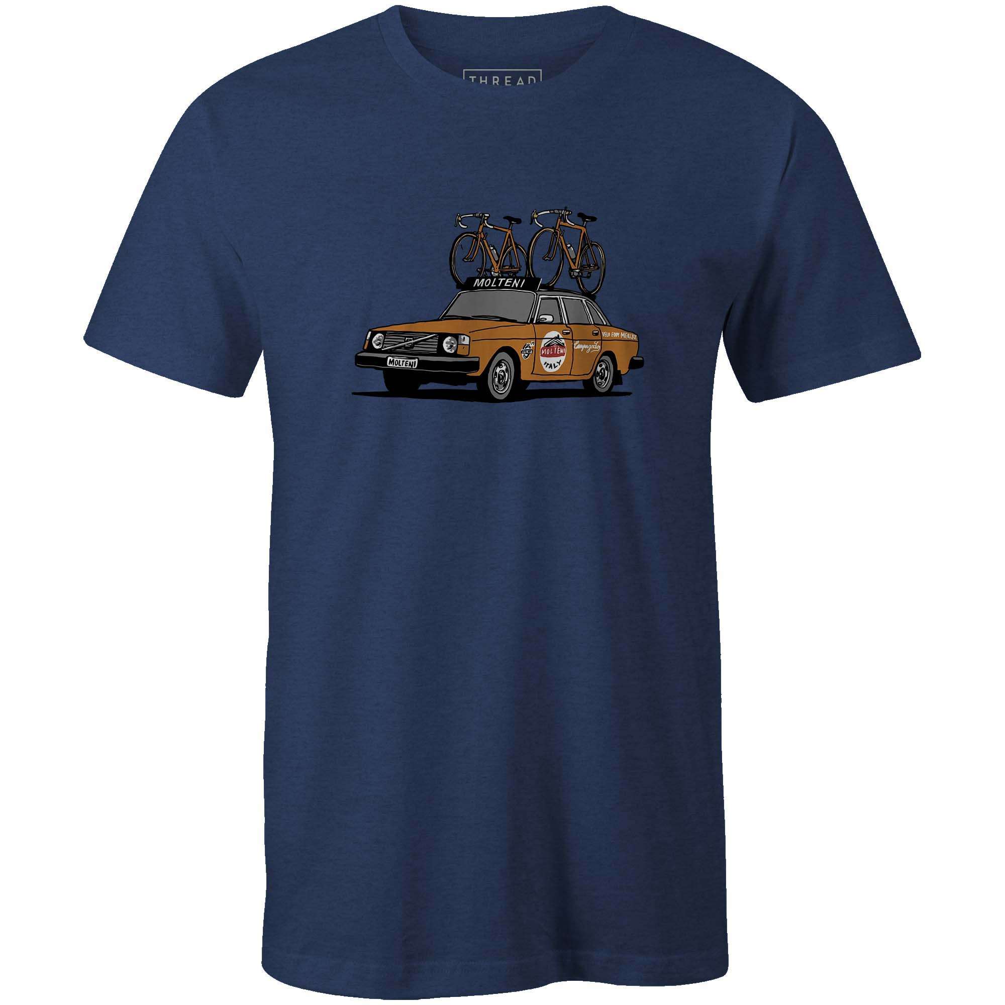 molteni rennrad trikot Molteni Team Car Men's/Unisex / Royal Blue / S