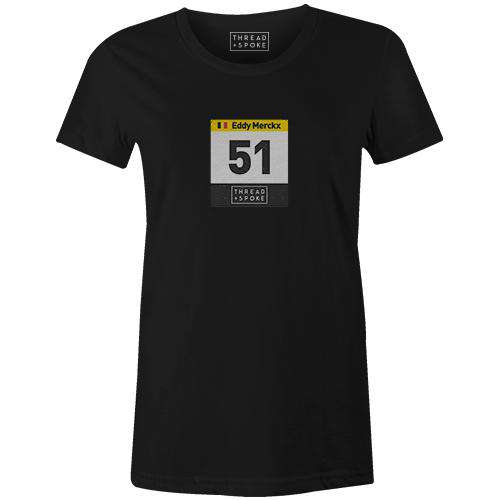 51 Merckx Women'sBICI - THREAD+SPOKE | MTB APPAREL | ROAD BIKING T-SHIRTS | BICYCLE T SHIRTS |