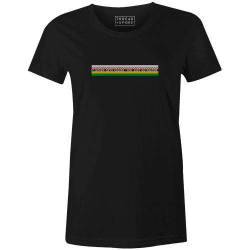 Go Faster Women'sBICI - THREAD+SPOKE | MTB APPAREL | ROAD BIKING T-SHIRTS | BICYCLE T SHIRTS |