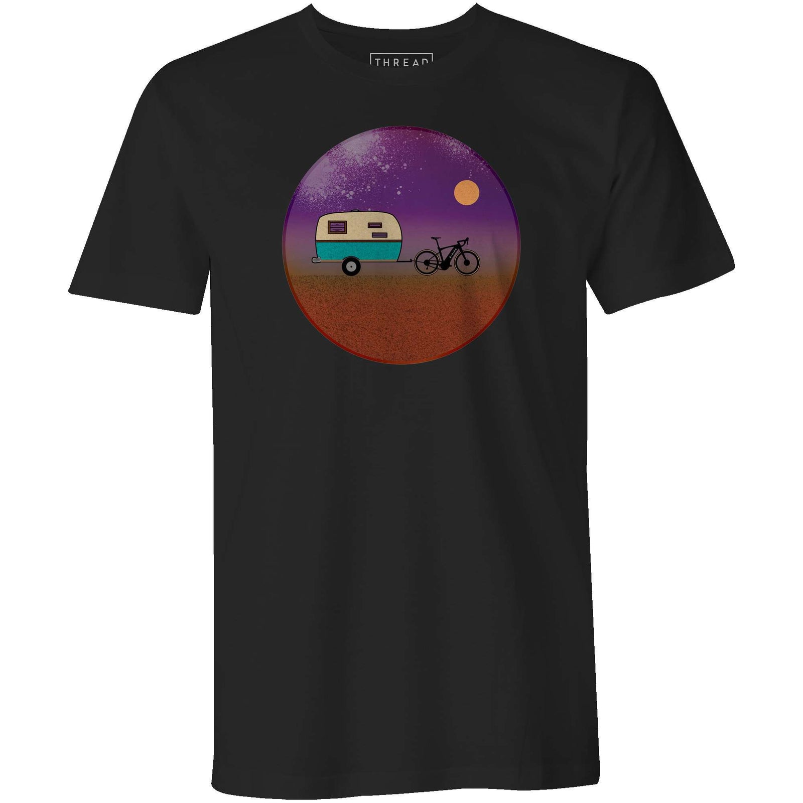 Bike GlampingLucas Lajoie - THREAD+SPOKE | MTB APPAREL | ROAD BIKING T-SHIRTS | BICYCLE T SHIRTS |