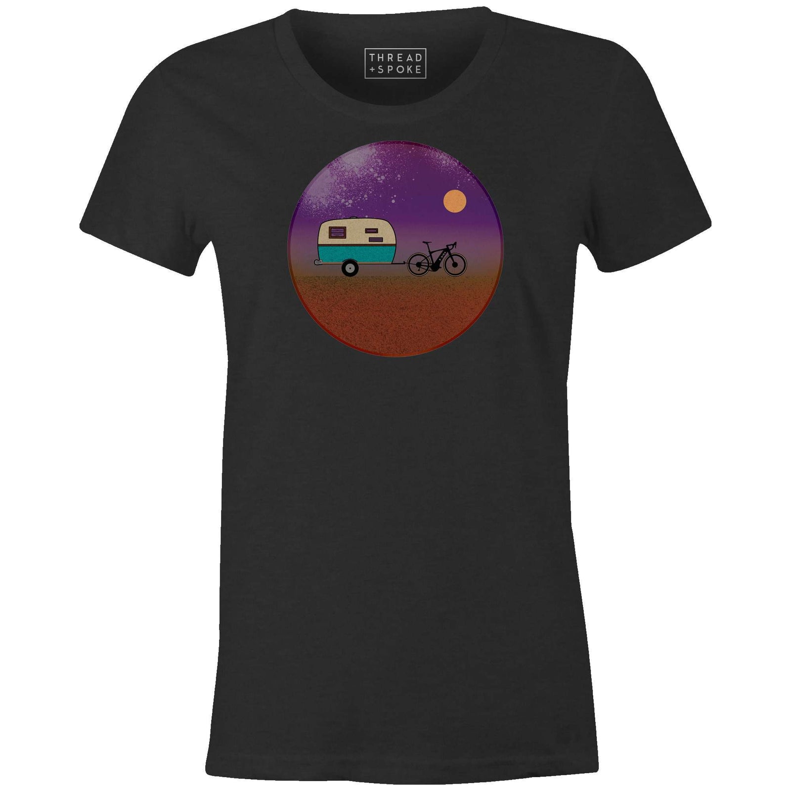 Bike Glamping Women'sLucas Lajoie - THREAD+SPOKE | MTB APPAREL | ROAD BIKING T-SHIRTS | BICYCLE T SHIRTS |