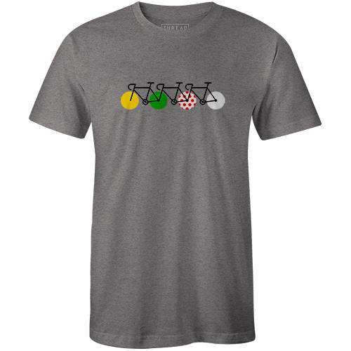 Tour PelotonReigedesign - THREAD+SPOKE | MTB APPAREL | ROAD BIKING T-SHIRTS | BICYCLE T SHIRTS |