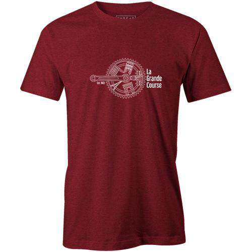 Parisian CrankReigedesign - THREAD+SPOKE | MTB APPAREL | ROAD BIKING T-SHIRTS | BICYCLE T SHIRTS |