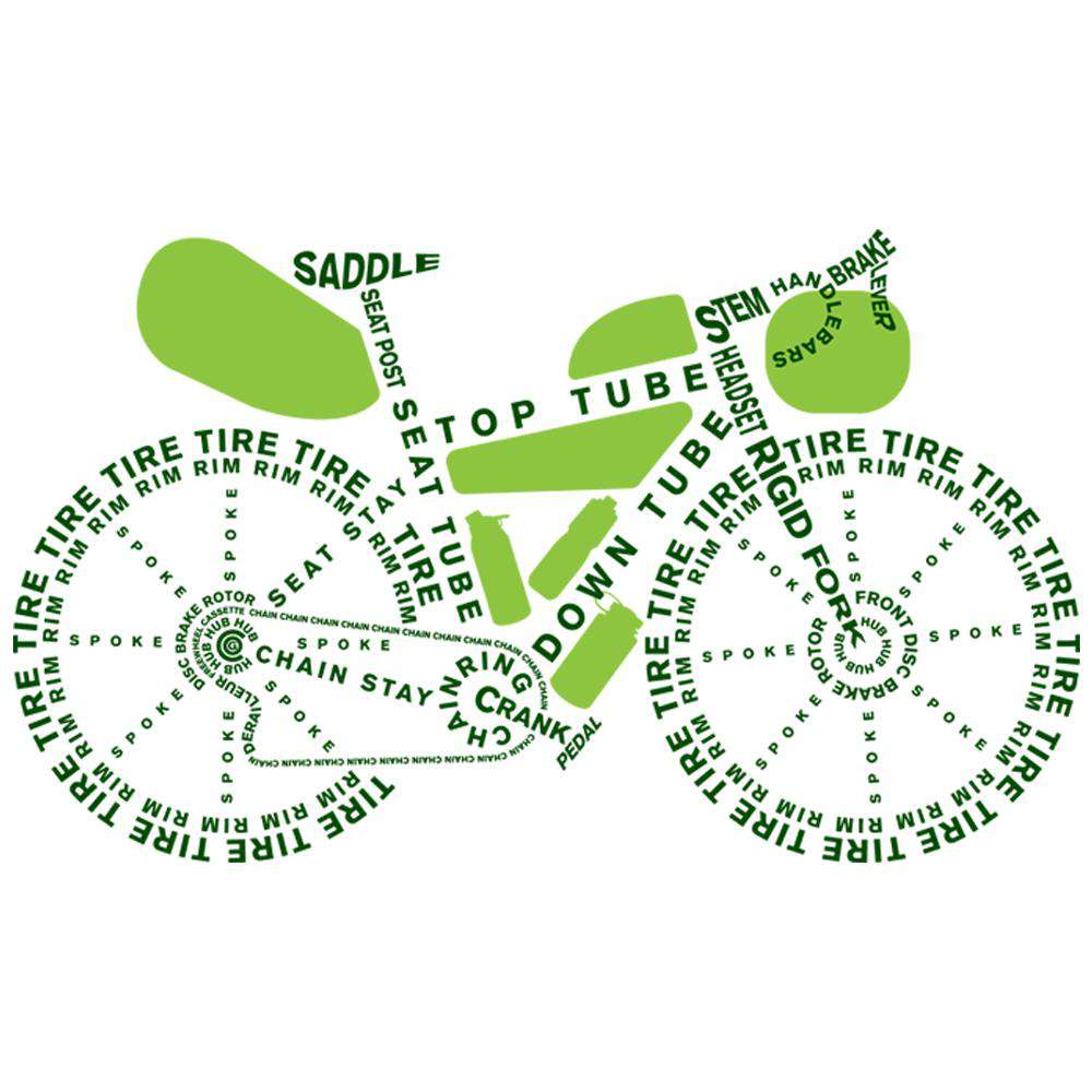 Bike Packing AnatomyReigedesign - THREAD+SPOKE | MTB APPAREL | ROAD BIKING T-SHIRTS | BICYCLE T SHIRTS |