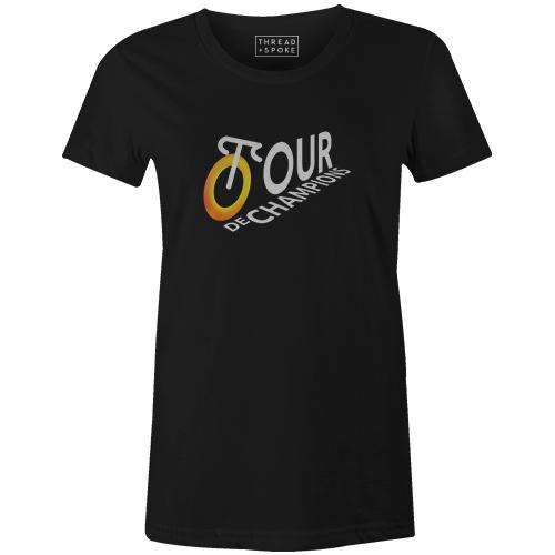 Tour de Champions Women'sSamuel Rauert - THREAD+SPOKE | MTB APPAREL | ROAD BIKING T-SHIRTS | BICYCLE T SHIRTS |