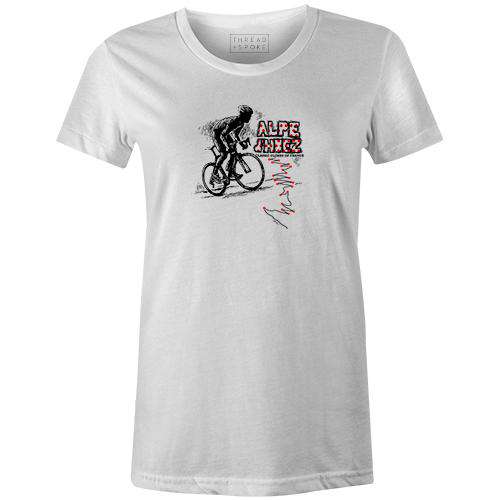 Classic Climbs of France Women'sThread+Spoke - THREAD+SPOKE | MTB APPAREL | ROAD BIKING T-SHIRTS | BICYCLE T SHIRTS |