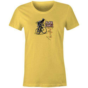 Classic Climbs of France Women'sThread+Spoke - THREAD+SPOKE | MTB APPAREL | ROAD BIKING T-SHIRTS | BICYCLE T SHIRTS |