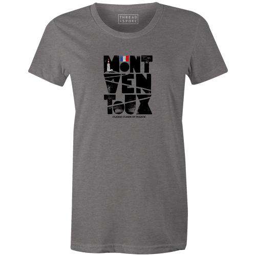 Mont Ventoux Climb Women'sThread+Spoke - THREAD+SPOKE | MTB APPAREL | ROAD BIKING T-SHIRTS | BICYCLE T SHIRTS |