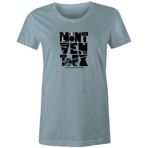 Mont Ventoux Climb Women'sThread+Spoke - THREAD+SPOKE | MTB APPAREL | ROAD BIKING T-SHIRTS | BICYCLE T SHIRTS |