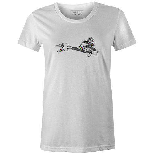 Speeder Bike World Champ Women'sThread+Spoke - THREAD+SPOKE | MTB APPAREL | ROAD BIKING T-SHIRTS | BICYCLE T SHIRTS |