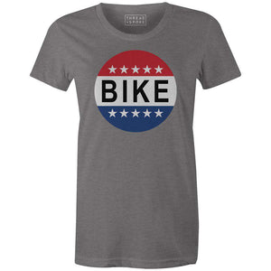Bike & Vote Women'sThread+Spoke - THREAD+SPOKE | MTB APPAREL | ROAD BIKING T-SHIRTS | BICYCLE T SHIRTS |