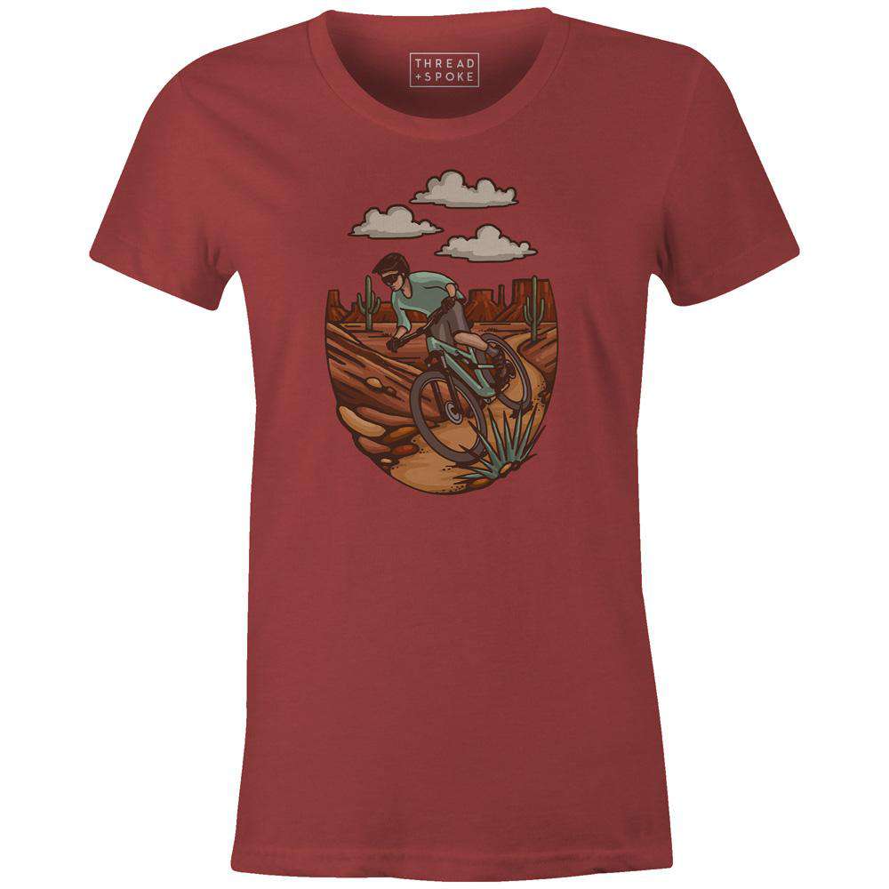 Women's T-shirt - Desert MTB