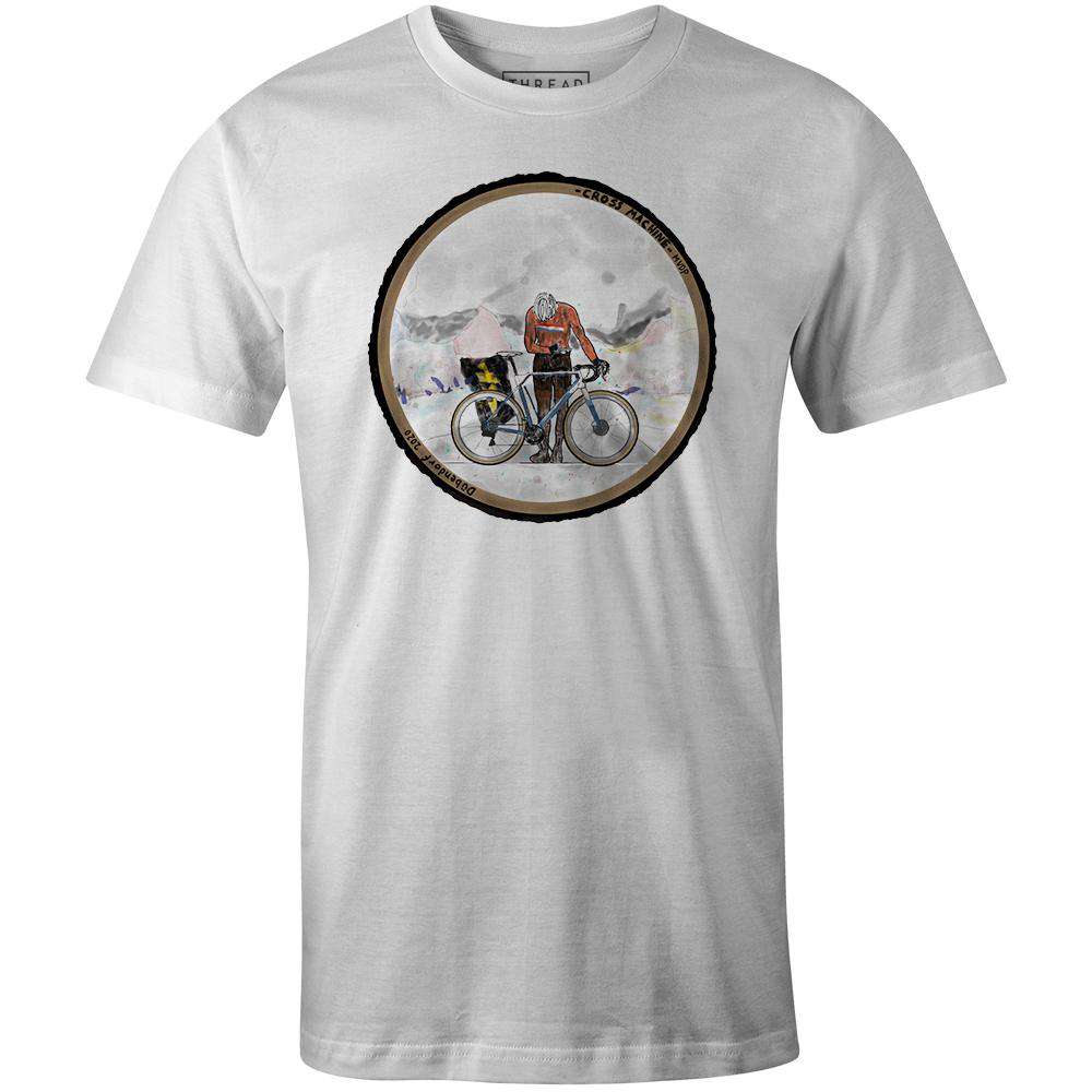 Cross MachineLucas Lajoie - THREAD+SPOKE | MTB APPAREL | ROAD BIKING T-SHIRTS | BICYCLE T SHIRTS |
