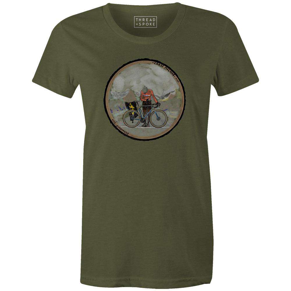 Cross Machine Women'sLucas Lajoie - THREAD+SPOKE | MTB APPAREL | ROAD BIKING T-SHIRTS | BICYCLE T SHIRTS |