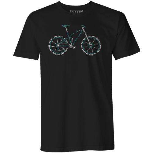 Mountain Bike AnatomyReigedesign - THREAD+SPOKE | MTB APPAREL | ROAD BIKING T-SHIRTS | BICYCLE T SHIRTS |