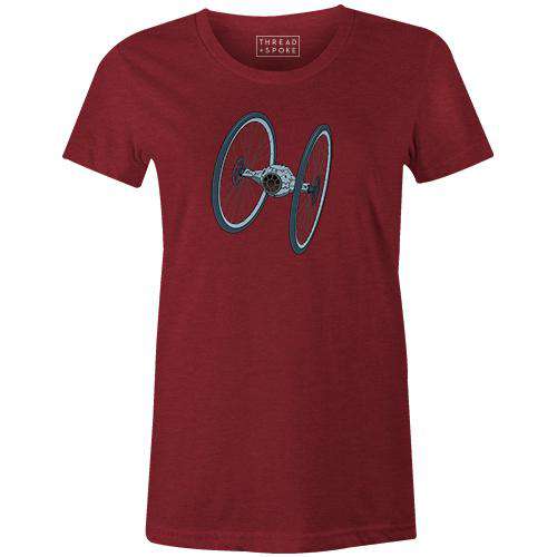 Tire Fighter Women'sThread+Spoke - THREAD+SPOKE | MTB APPAREL | ROAD BIKING T-SHIRTS | BICYCLE T SHIRTS |
