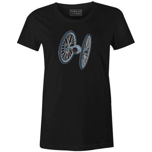 Tire Fighter Women'sThread+Spoke - THREAD+SPOKE | MTB APPAREL | ROAD BIKING T-SHIRTS | BICYCLE T SHIRTS |