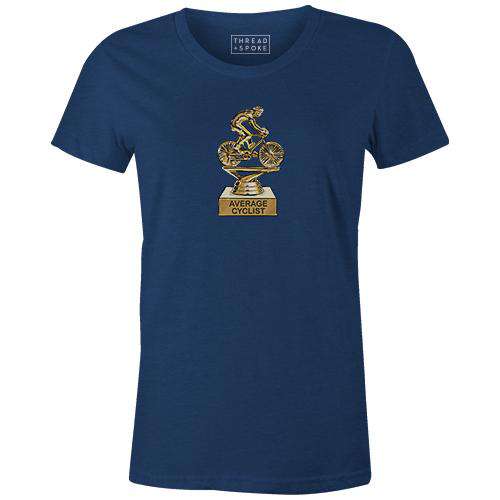 Average Cyclist Trophy Women'sThread+Spoke - THREAD+SPOKE | MTB APPAREL | ROAD BIKING T-SHIRTS | BICYCLE T SHIRTS |