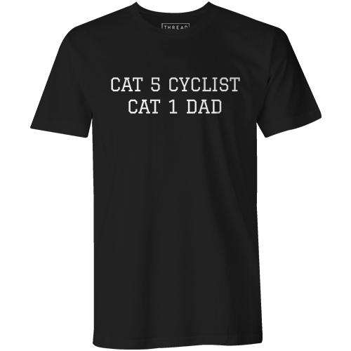 Cat 1 DadThread+Spoke - THREAD+SPOKE | MTB APPAREL | ROAD BIKING T-SHIRTS | BICYCLE T SHIRTS |