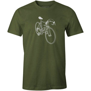 Men's T-shirt - Hand Drawn Bike