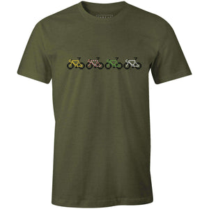 Men's T-shirt - Pixel Bike
