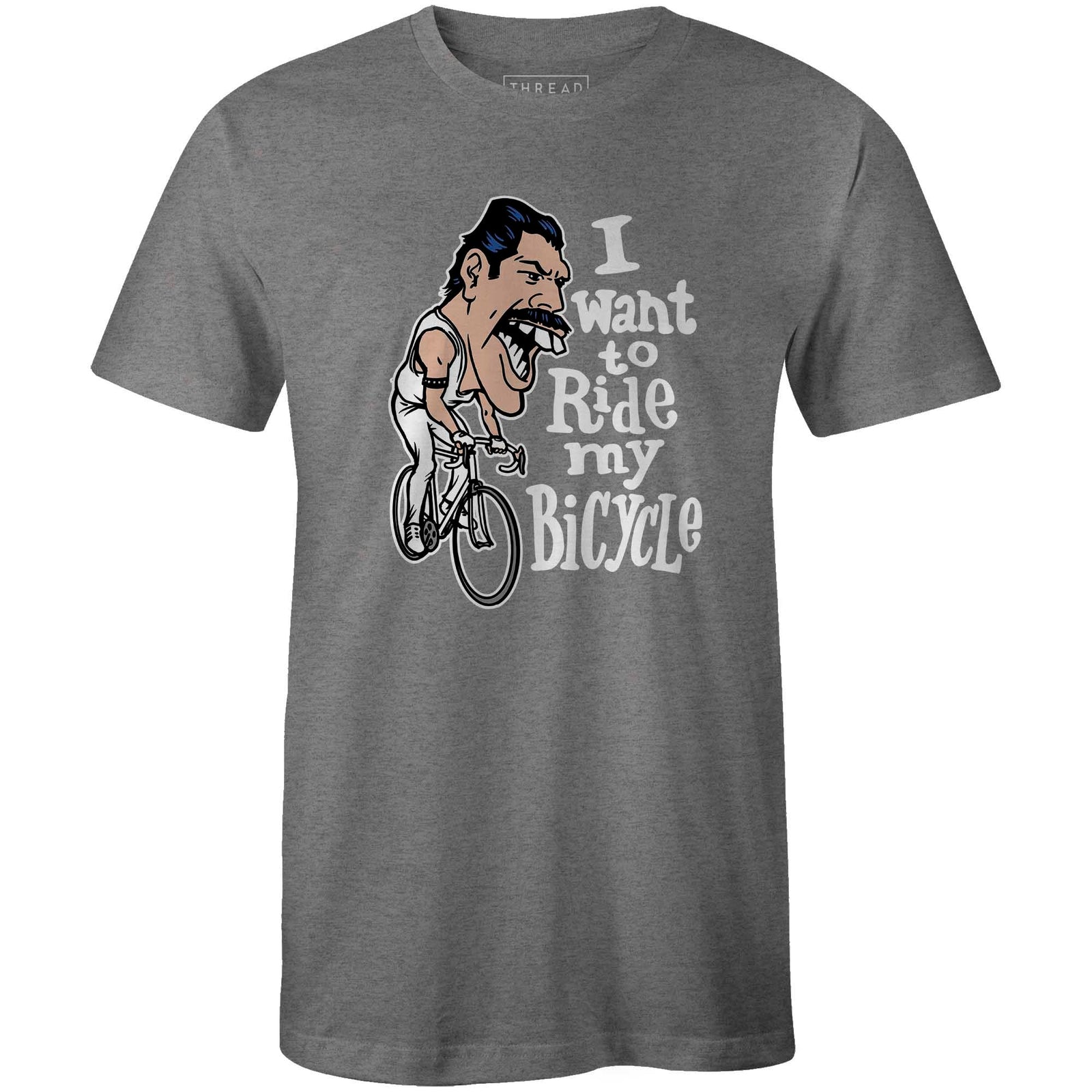 Men's T-shirt - I Want to Ride My Bicycle