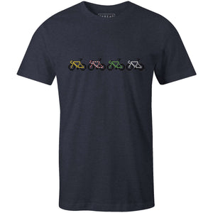 Men's T-shirt - Pixel Bike