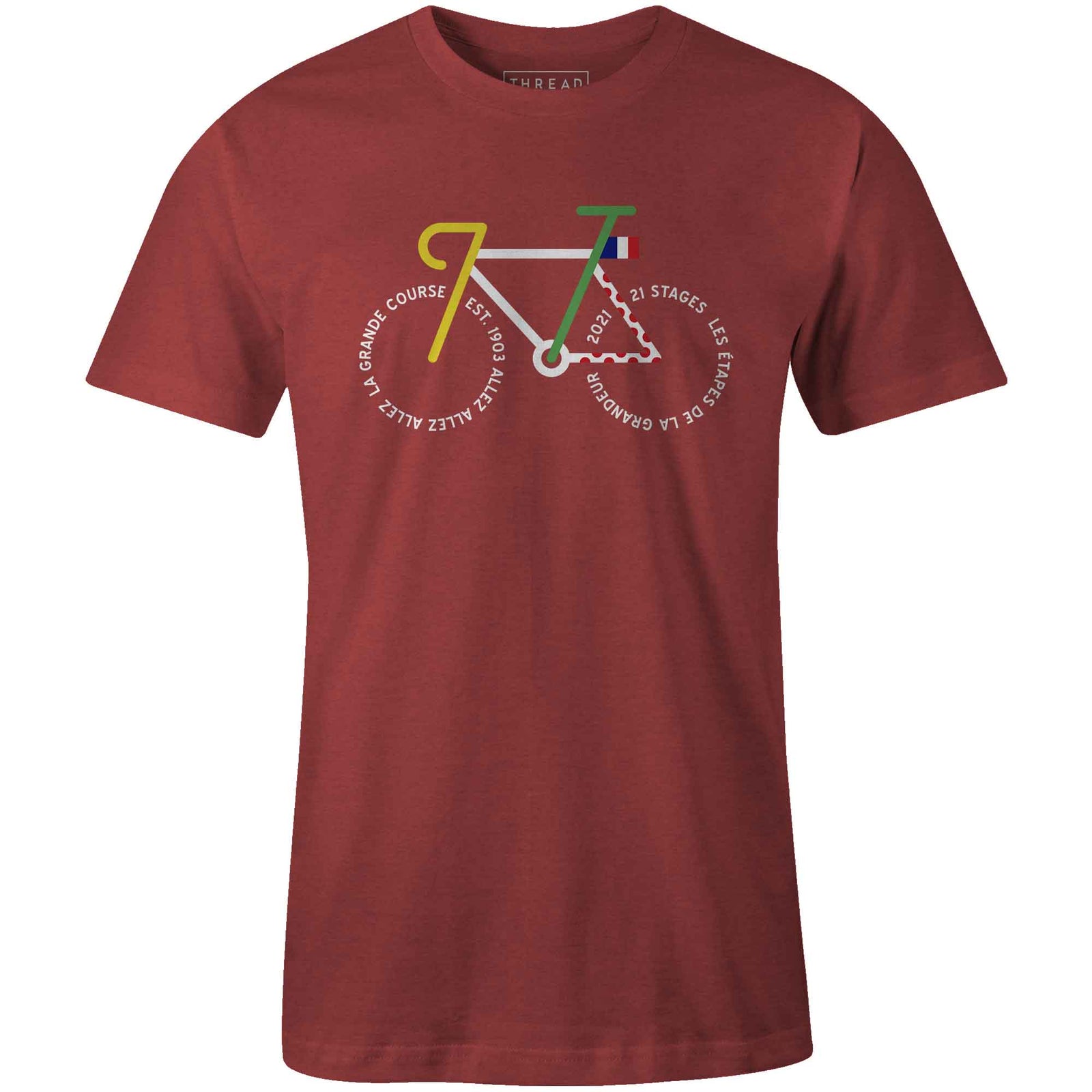 Men's T-shirt - Le Tour Bike