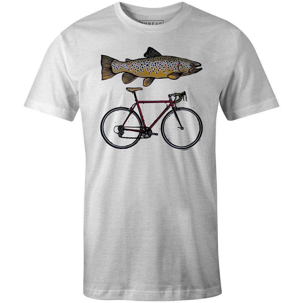 Fish Bike Men's/Unisex / White / M