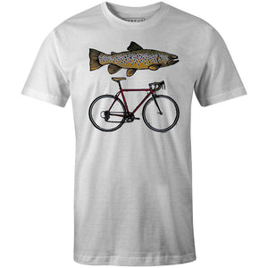 Men's T-shirt - Fish Bike