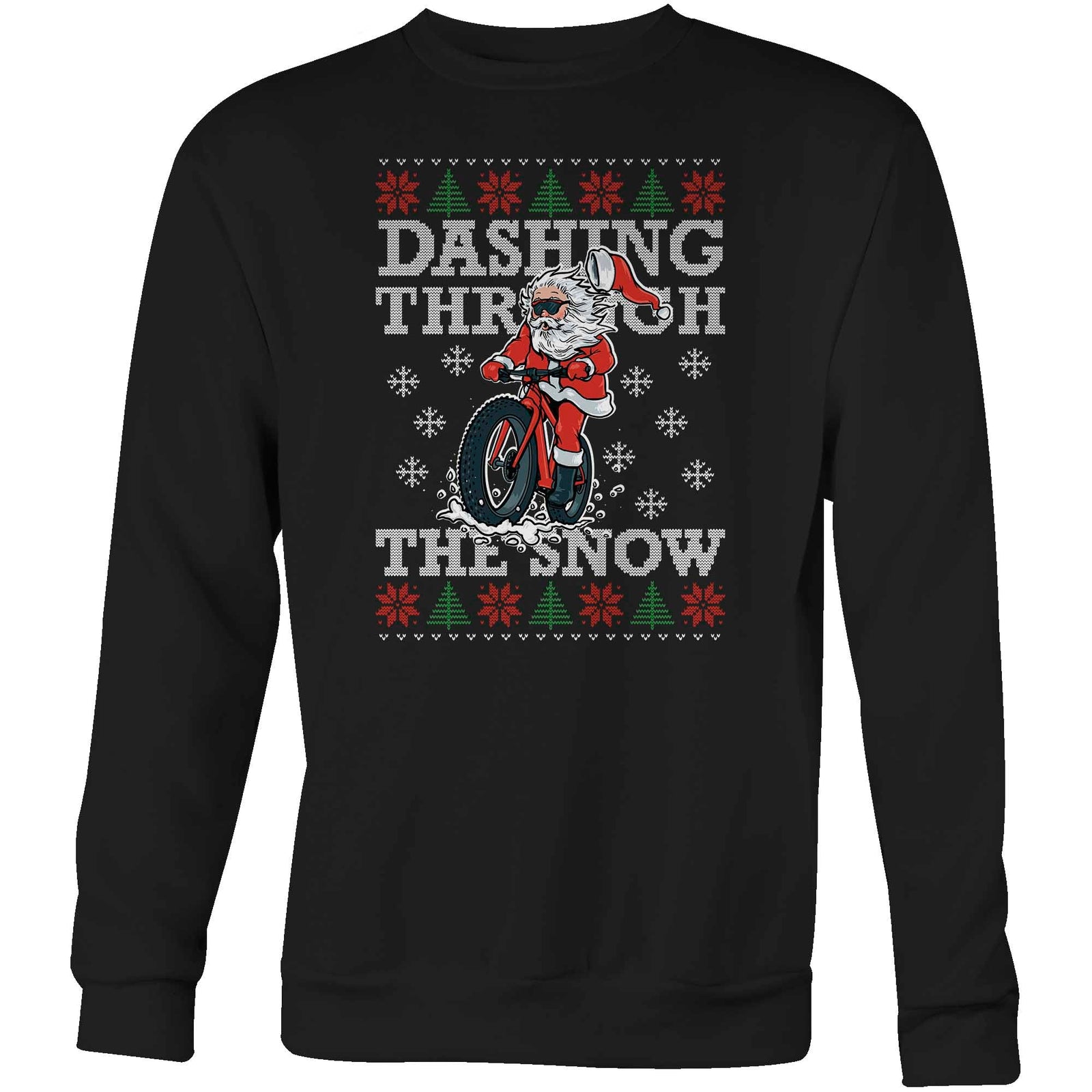 Ugly Christmas Sweater - Dashing Through the Snow