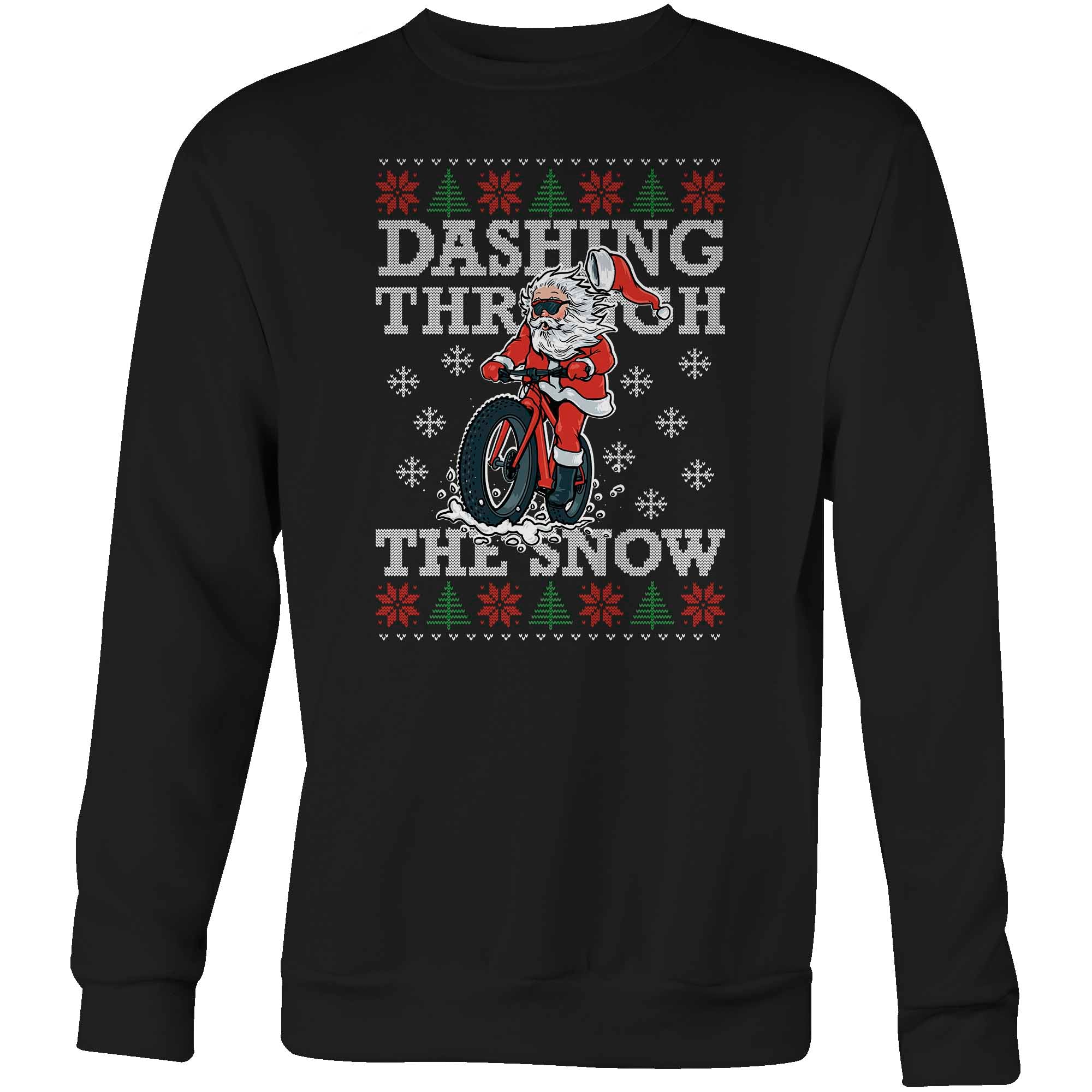 Ugly Christmas Sweater - Dashing Through the Snow