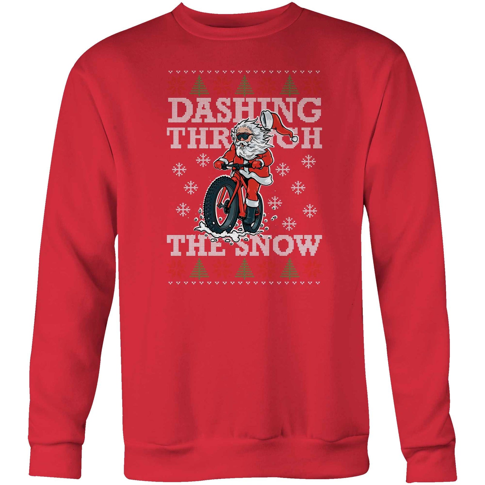 Ugly Christmas Sweater - Dashing Through the Snow