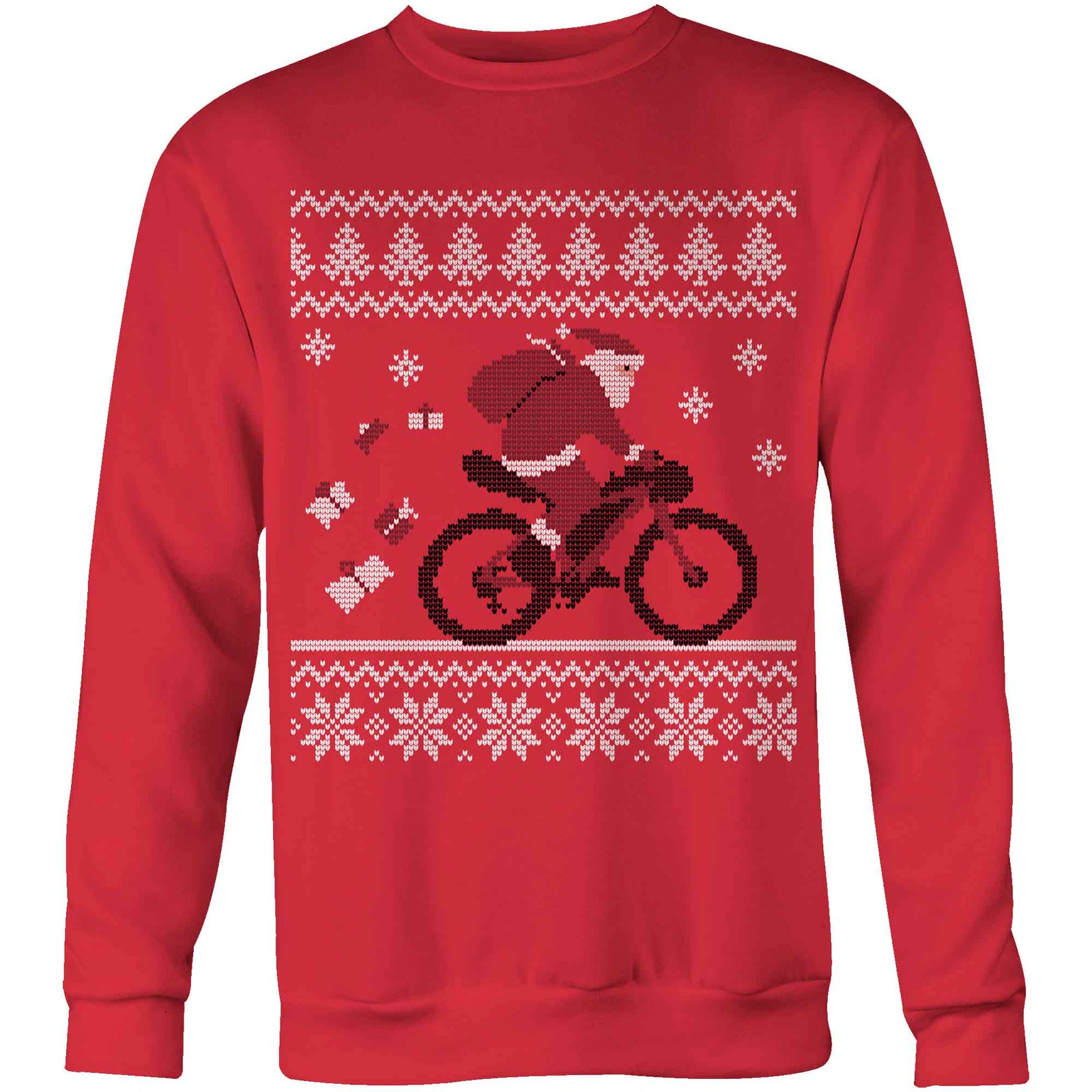 Men's T-shirt - Santa Bikepack Sweater