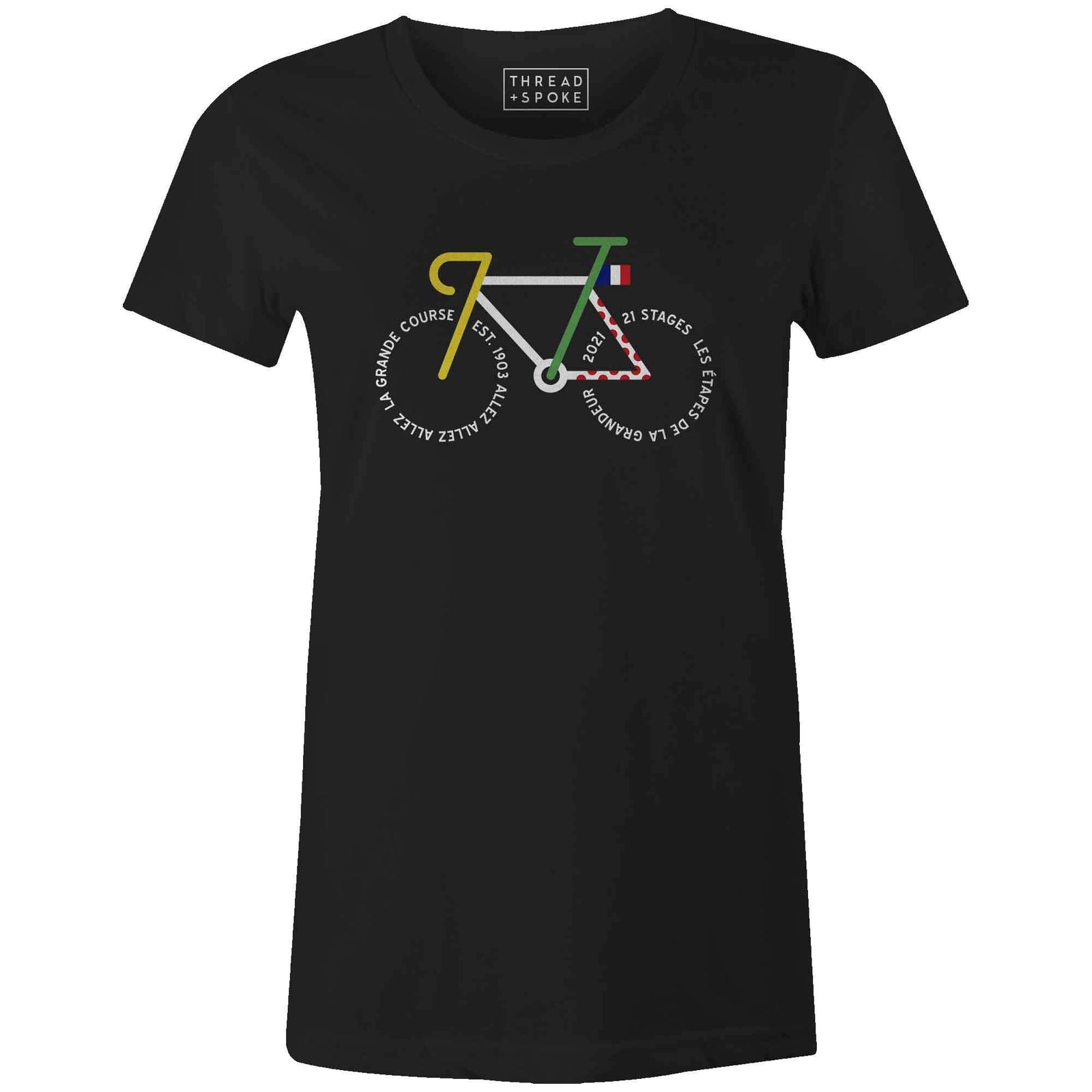 Women's T-shirt - Le Tour Bike