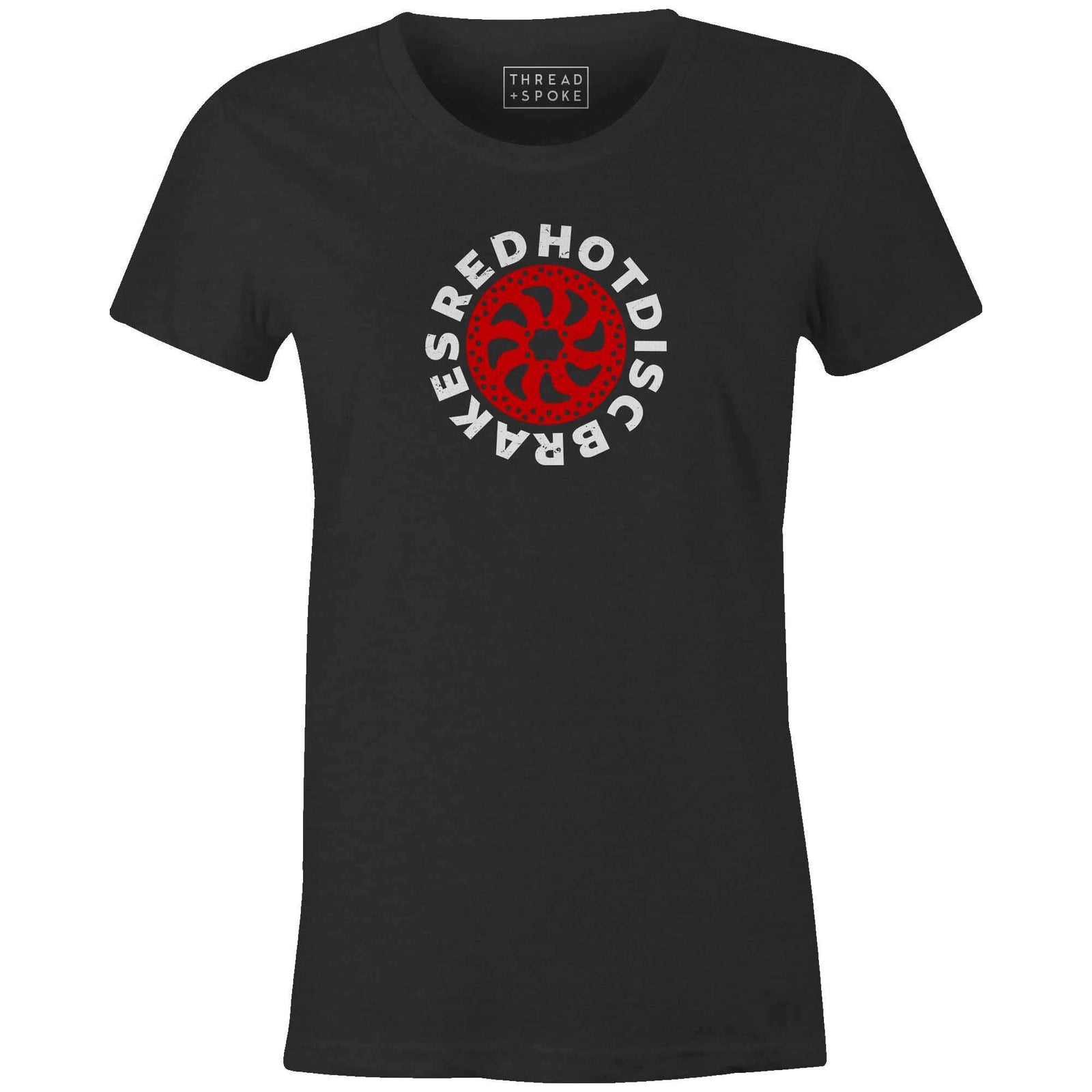 Women's T-shirt - Red Hot Disc Brakes