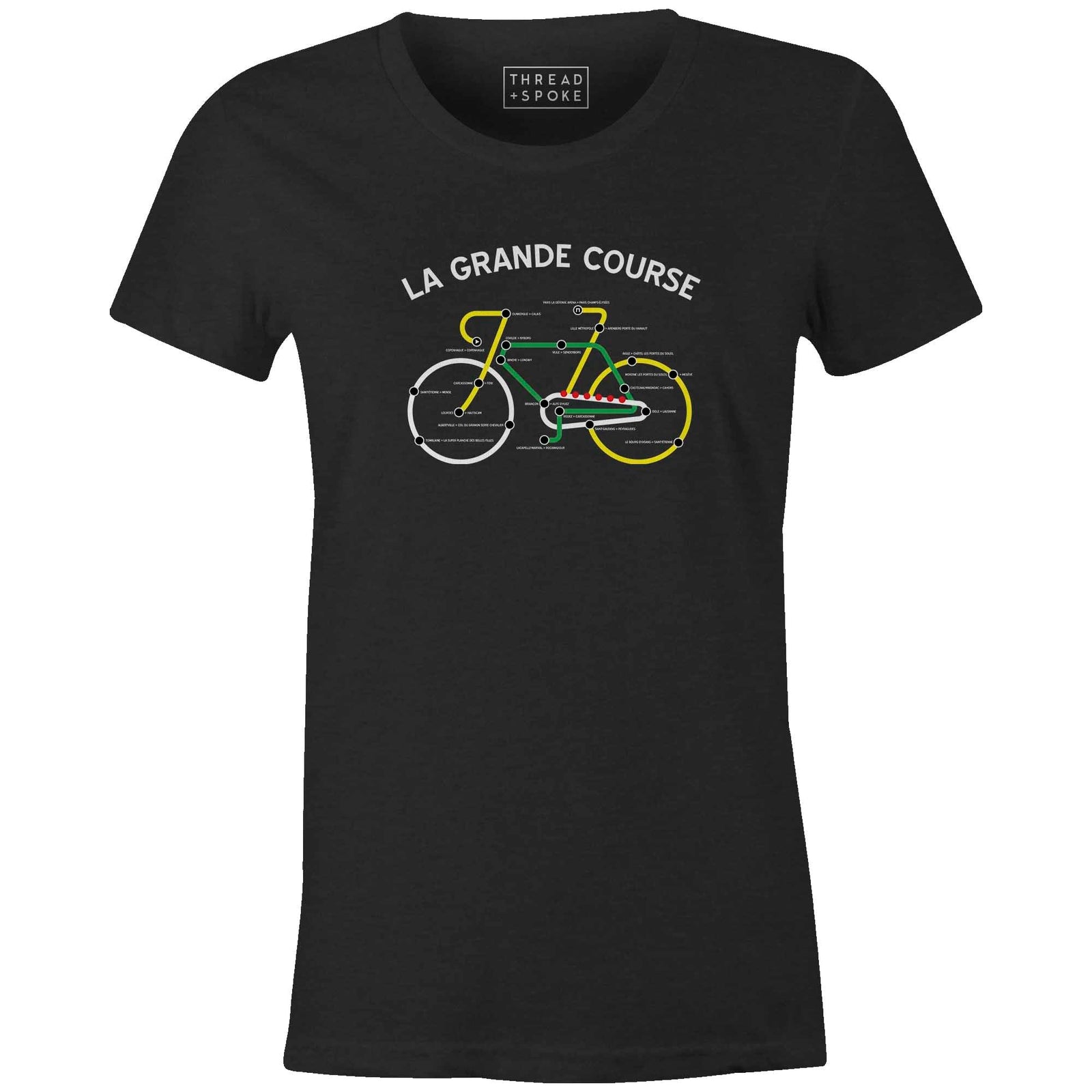Women's T-shirt - La Grande Course Bike