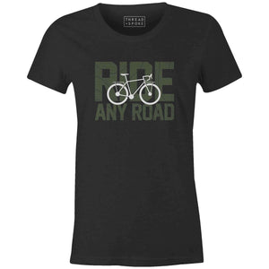 Women's T-shirt - Ride Any Road