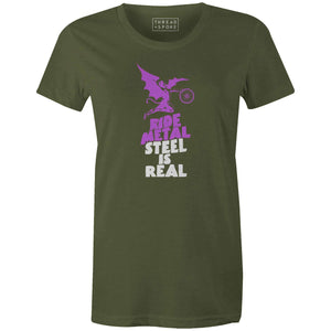 Women's T-shirt - Ride Metal
