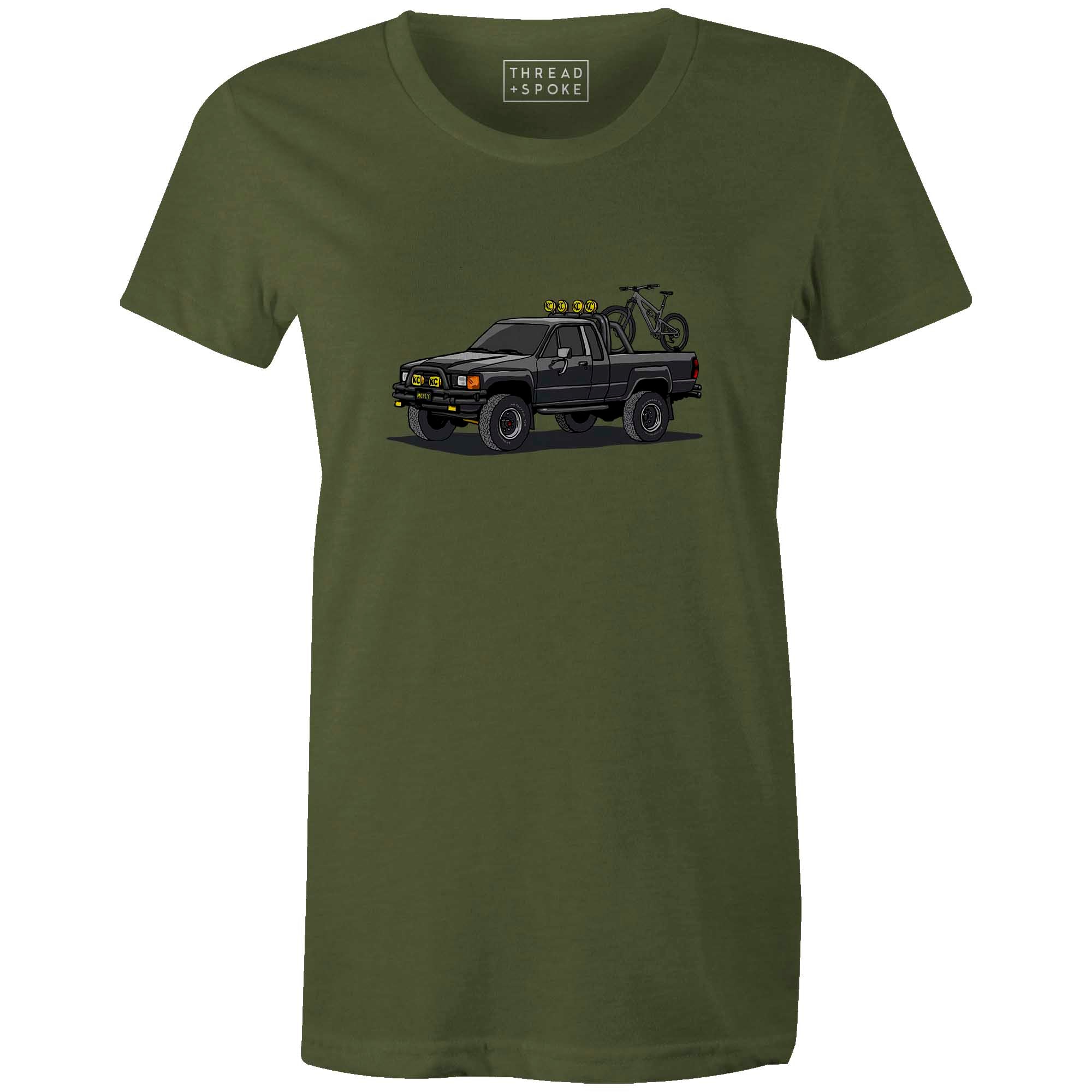 Women's T-shirt - Marty's Shuttle Rig