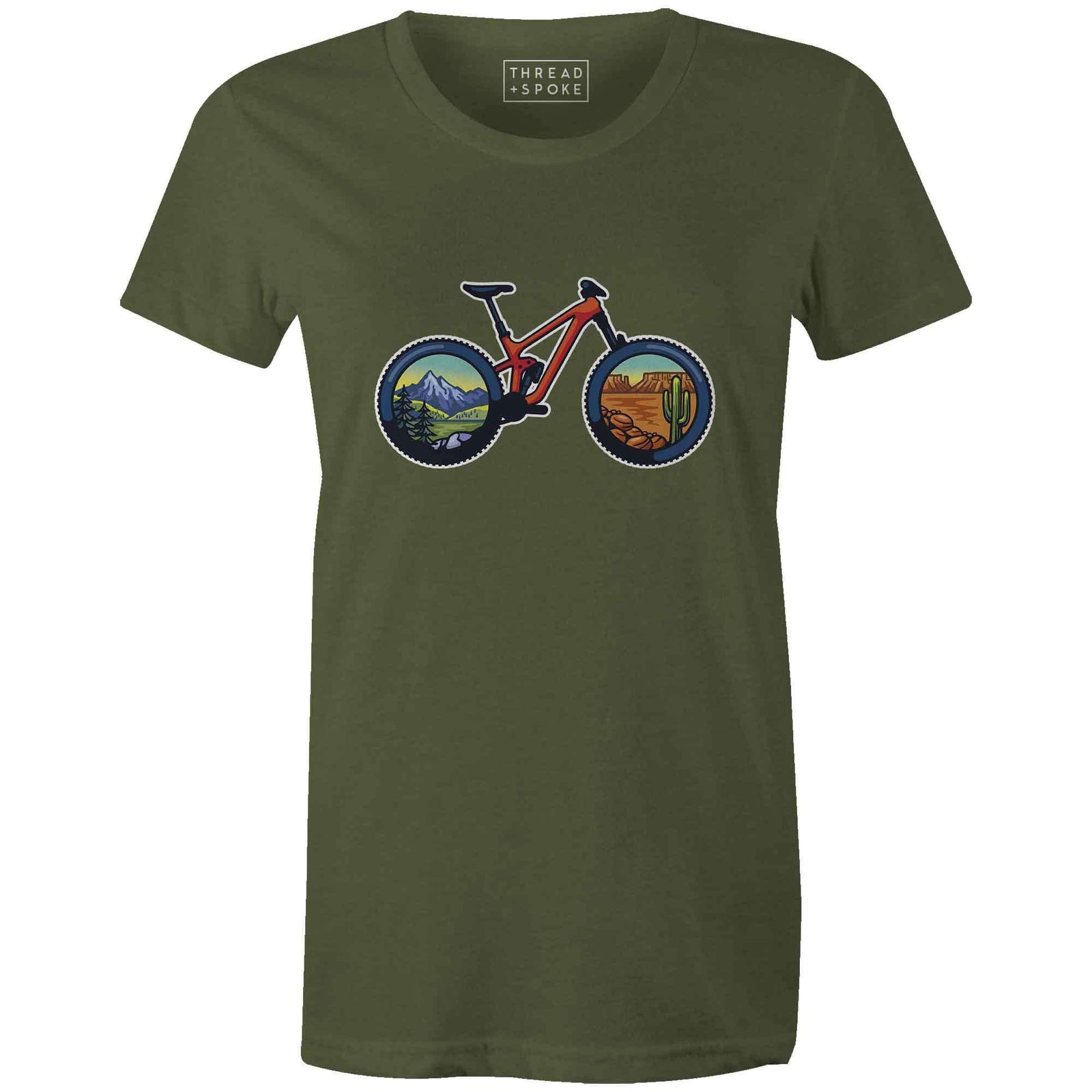 Women's T-shirt - MTB POV