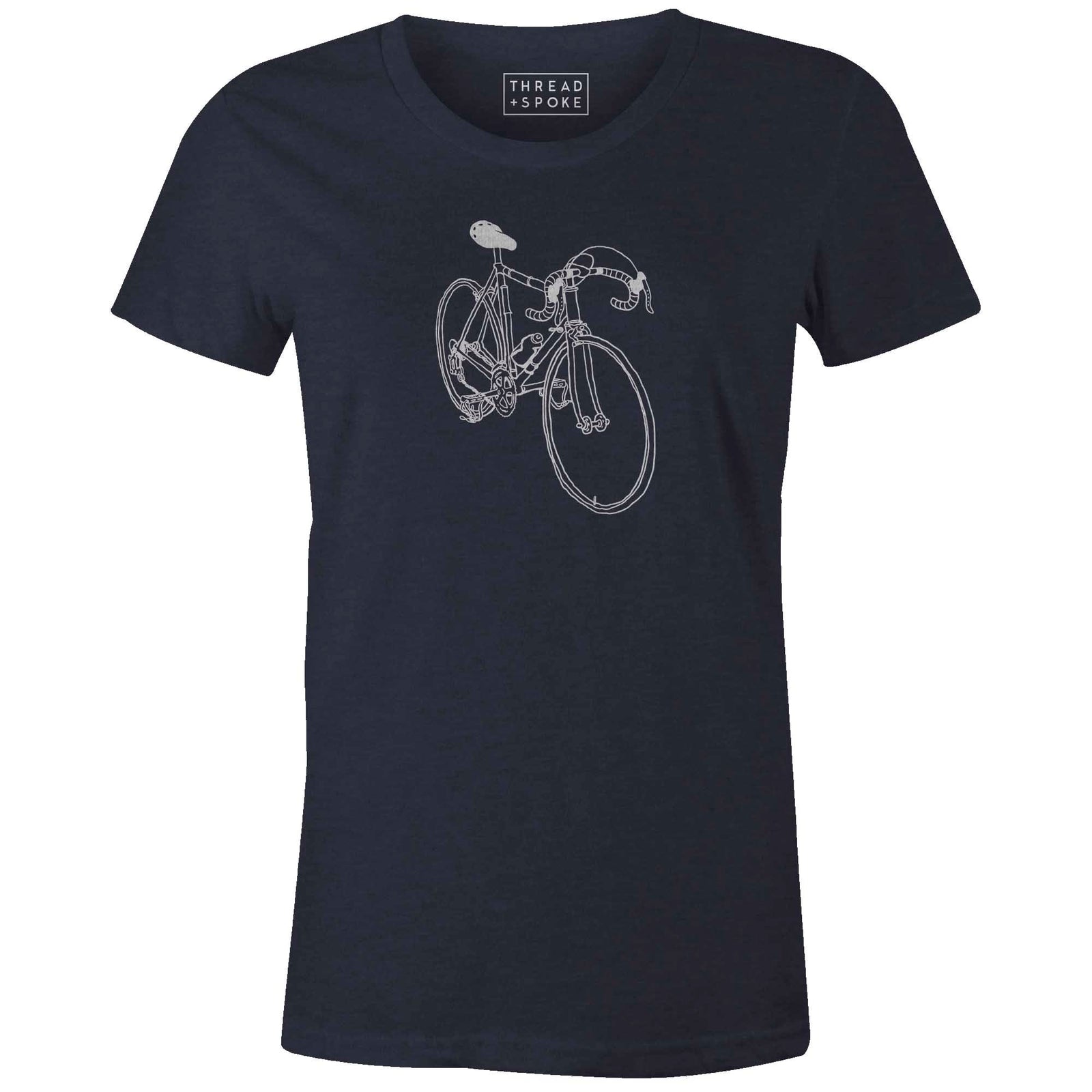 Women's T-shirt - Hand Drawn Bike