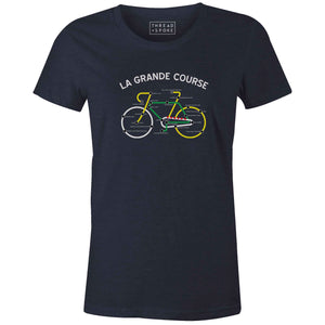 Women's T-shirt - La Grande Course Bike