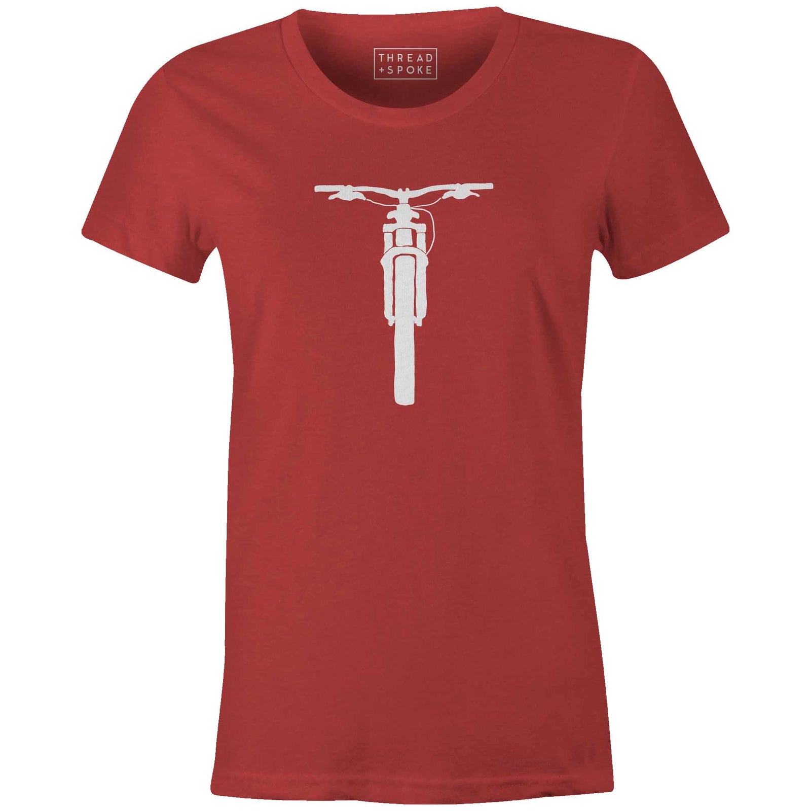 Women's T-shirt - MTB Silhouette