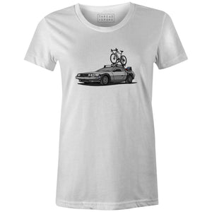 Women's T-shirt - Bike to the Future