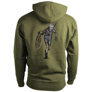 Cyclocross HoodieThread+Spoke - THREAD+SPOKE | MTB APPAREL | ROAD BIKING T-SHIRTS | BICYCLE T SHIRTS |